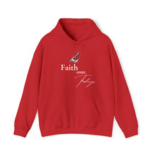 Load image into Gallery viewer, Faith Over Feelings Unisex Hooded Sweatshirt