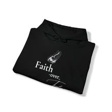 Load image into Gallery viewer, Faith Over Feelings Unisex Hooded Sweatshirt