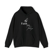 Load image into Gallery viewer, Faith Over Feelings Unisex Hooded Sweatshirt