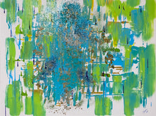 Load image into Gallery viewer, "New Season" Mixed Media Abstract Acrylic on Canvas