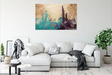 Load image into Gallery viewer, "He's Able" Mixed Media Acrylic on Canvas