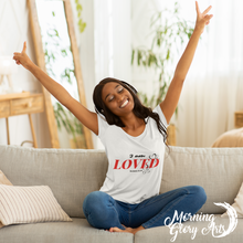 Load image into Gallery viewer, I am Loved Unisex Jersey Short Sleeve Tee